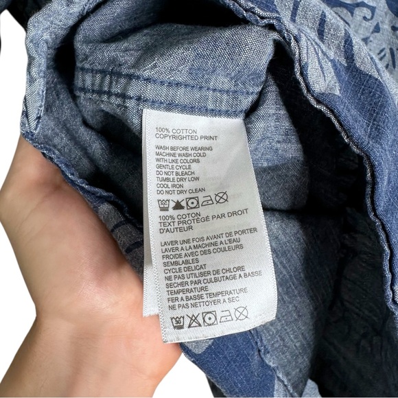 Tommy Bahama Floral Hawaiian Camp Shirt - Picture 6 of 6